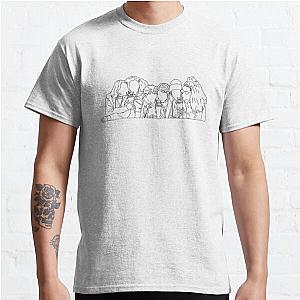 heartstopper gang lineart Classic T-Shirt RB2707