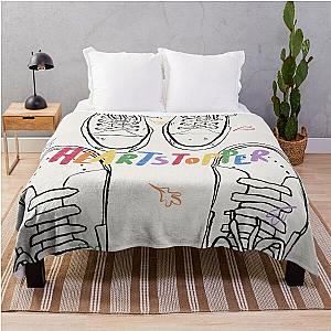 heartstopper, nick and charlie shoes Throw Blanket RB2707