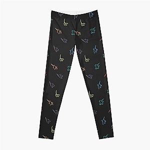 heartstopper rainbow leaves Leggings RB2707